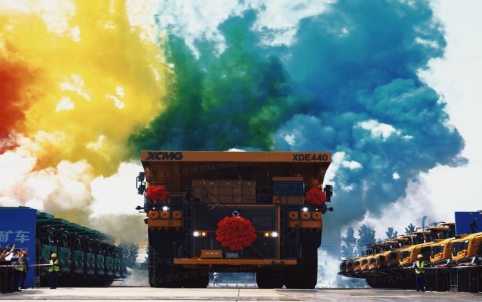 【国际化】批量交付欧洲！pp电子150吨级矿车奔跑塞尔维亚