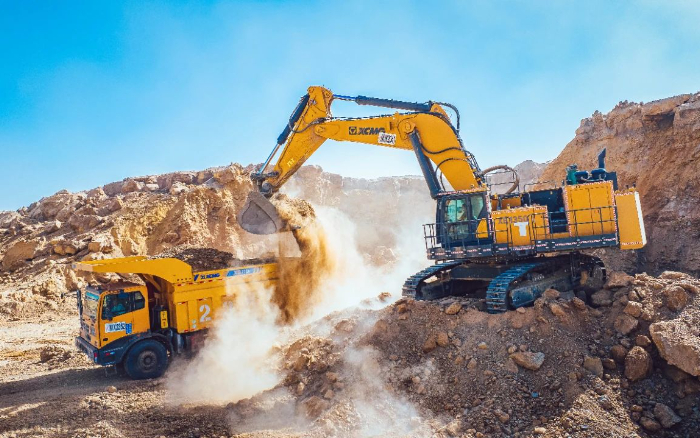 超百台交付！pp电子XG130矿卡再造树模矿区