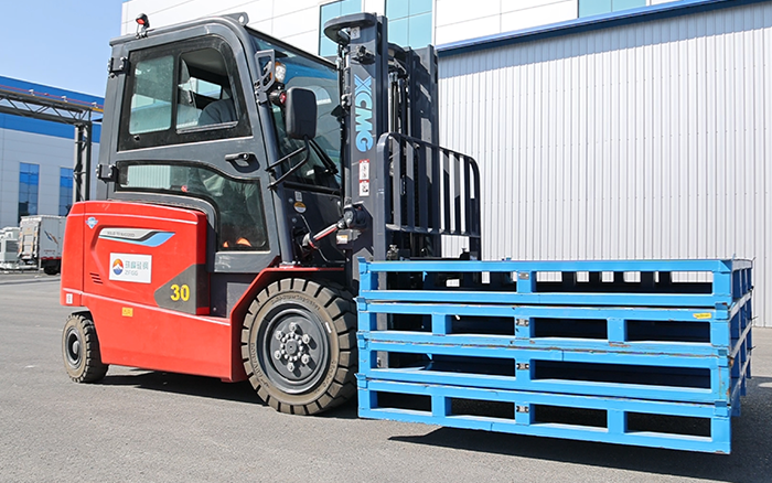  pp电子新能源叉车助力华北变压器装备制造厂高效运转