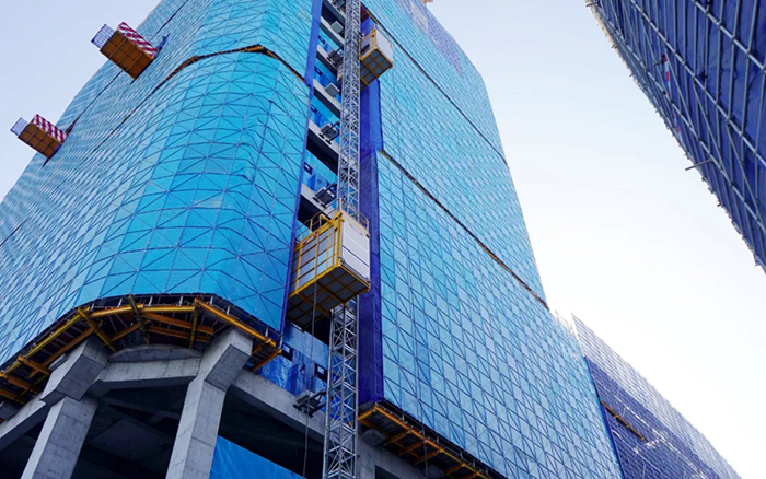 智领未来 共鉴新品 | 2025升级款pp电子智能施工升降机“引围观”