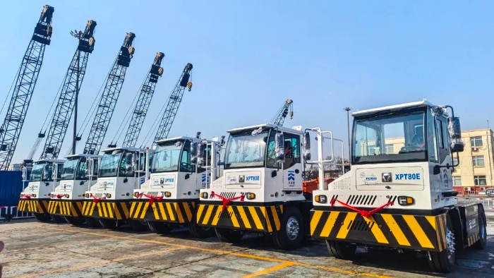 pp电子新能源重载牵引车以多维优势赋能大宗货物智慧转运