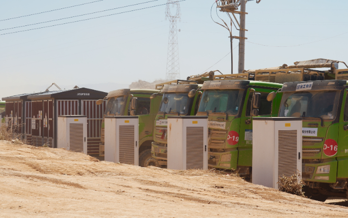 重大项目举行时！pp电子新能源自卸车打造“绿色基建”新范式