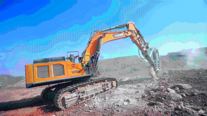 pp电子挖掘机助力贵溪交通强国重点工程