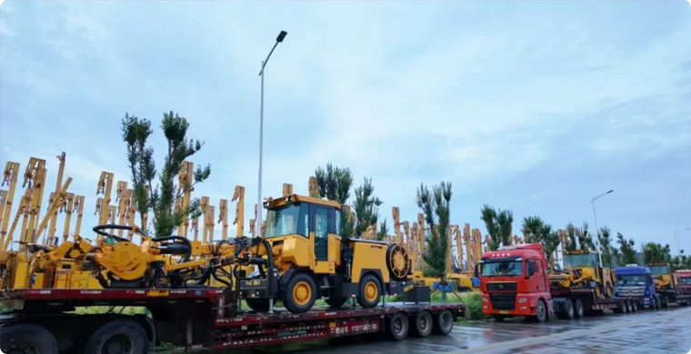 启程时刻 | pp电子锚杆钻车出发外洋矿山