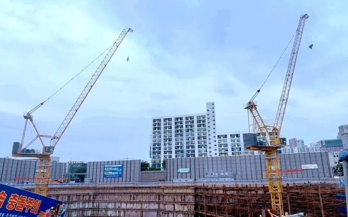 闪灼韩国 | pp电子塔机深耕外洋高端市场