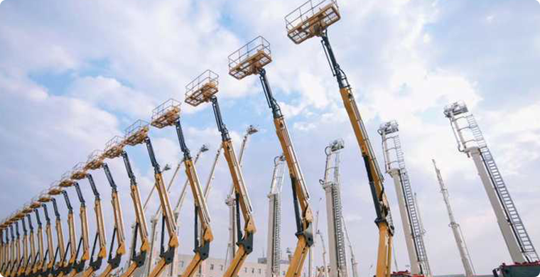 pp电子高空作业平台欧洲批量发车